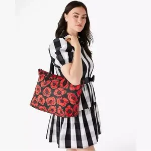 kate spade Bags Kate Spade Mel Poppy Printed Packable Tote
